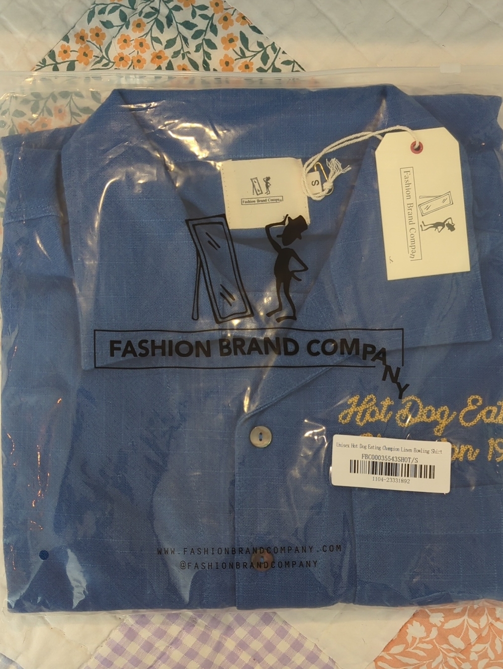 NWT Fashion Brand Company Hot Dog Eating Champion Shirt - Picture 3 of 7